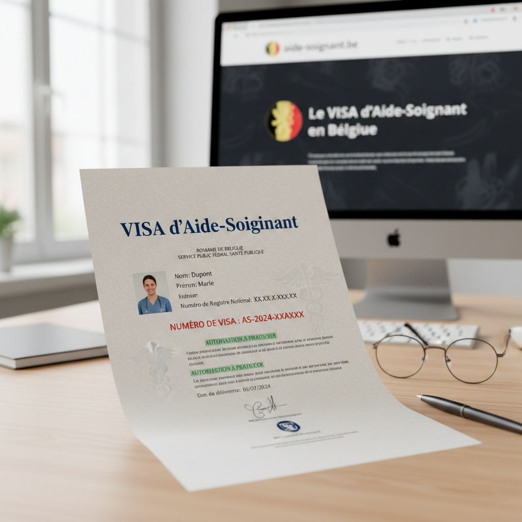 Le VISA d'Aide-Soignant en Belgique